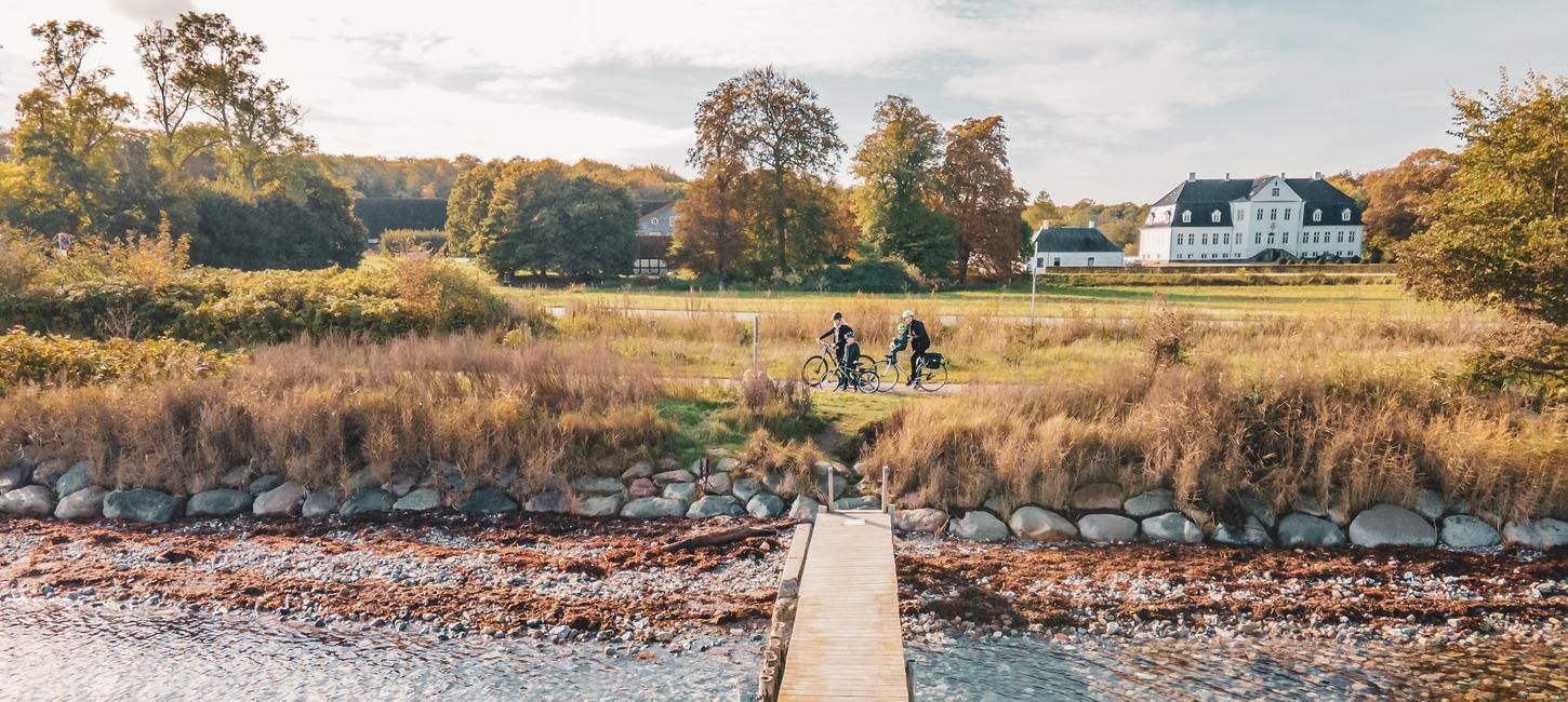 cykling herregård kerteminde efterår 2020