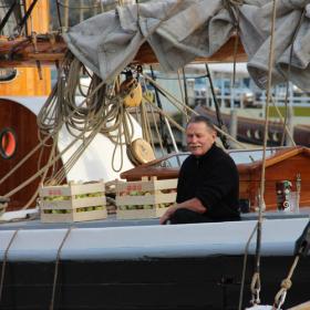 Æbleræs på Svendborg Havn