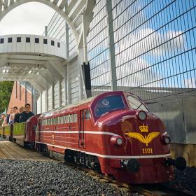 minitog danmarks jernbanemuseum tog ferie odense fyn udstilling