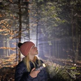 øhavsmuseet nat i naturen efterår uhygge efterårsferie pipstorn skov